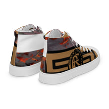 Load image into Gallery viewer, DESIGNER SHOES Men’s high top canvas shoes