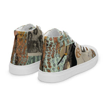 Load image into Gallery viewer, DESIGNER SHOES Men’s high top canvas shoes