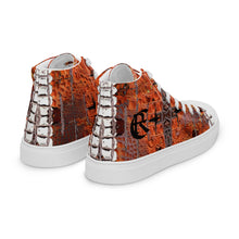 Load image into Gallery viewer, DESIGNER SHOES Men’s high top canvas shoes