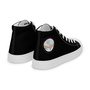 HUG THE WORLD SPECIAL EDITION COLLECTION Men’s high top canvas shoes