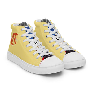 DETROIT GRAND PRIX Men’s high top canvas shoes