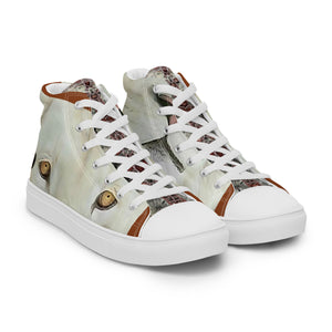 ROYALTY SPORT DET. LIONS SNOW LION Men’s high top canvas shoes