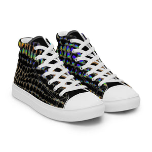 GOLD ROOM Men’s high top canvas shoes