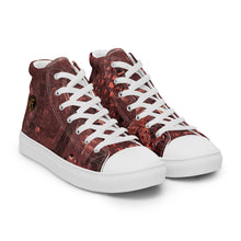 Load image into Gallery viewer, ARTIST DISTRICT GATOR PRINT Men’s high top canvas shoes