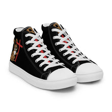 Load image into Gallery viewer, EASTER FLY Men’s high top canvas shoes