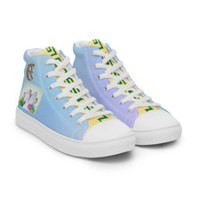 Load image into Gallery viewer, EASTER FLY Men’s high top canvas shoes