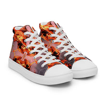 Load image into Gallery viewer, DESIGNER SHOES Men’s high top canvas shoes