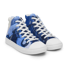 Load image into Gallery viewer, DESIGNER SHOES Men’s high top canvas shoes