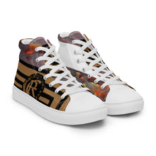 Load image into Gallery viewer, DESIGNER SHOES Men’s high top canvas shoes