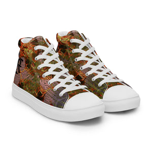 DESIGNER SHOES Men’s high top canvas shoes