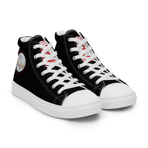 HUG THE WORLD SPECIAL EDITION COLLECTION Men’s high top canvas shoes