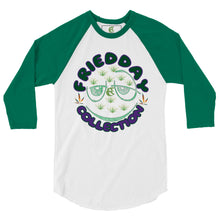 Load image into Gallery viewer, FRIEDDAY COLLECTION 3/4 sleeve raglan shirt