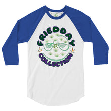 Load image into Gallery viewer, FRIEDDAY COLLECTION 3/4 sleeve raglan shirt