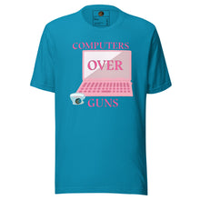 Load image into Gallery viewer, COMPUTERS OVER GUNS t-shirt