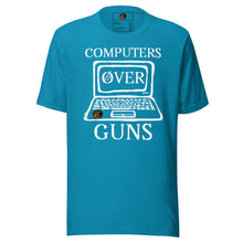 Load image into Gallery viewer, COMPUTERS OVER GUNS t-shirt