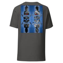 Load image into Gallery viewer, ROYALTY SPORT GATOR PRINT DET. LIONS RED EYES t-shirt
