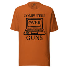 Load image into Gallery viewer, COMPUTERS OVER GUNS t-shirt