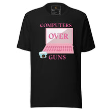 Load image into Gallery viewer, COMPUTERS OVER GUNS t-shirt