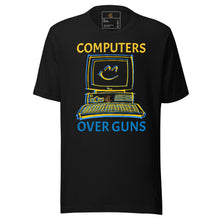 Load image into Gallery viewer, COMPUTERS OVER GUNS t-shirt