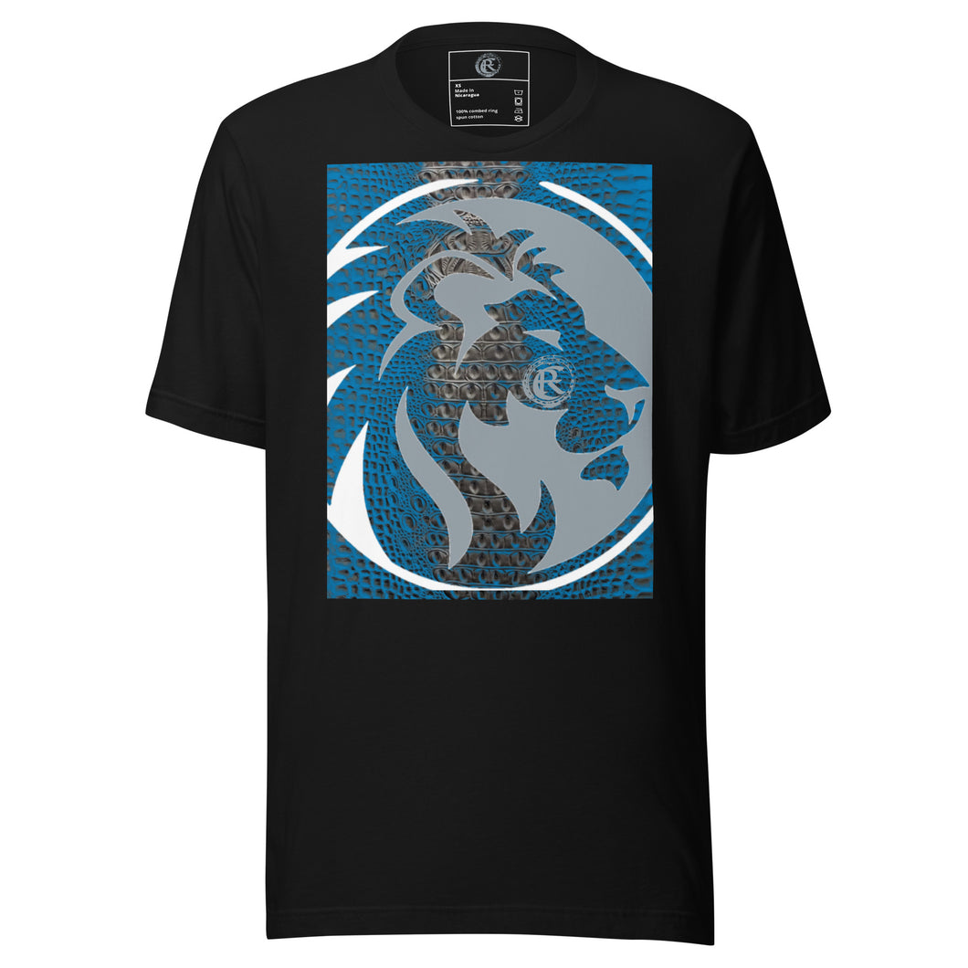 ROYALTY SPORT GATOR PRINT DET.LIONS t-shirt