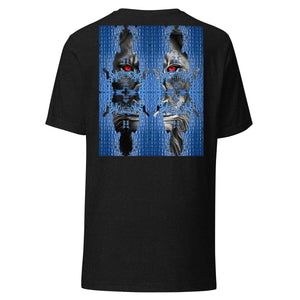 ROYALTY SPORT GATOR PRINT DET. LIONS RED EYES t-shirt