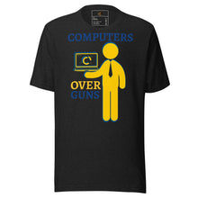 Load image into Gallery viewer, COMPUTERS OVER GUNS t-shirt