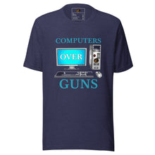 Load image into Gallery viewer, COMPUTERS OVER GUNS t-shirt