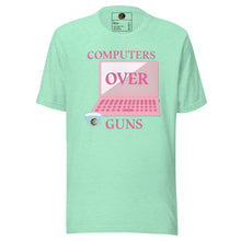 Load image into Gallery viewer, COMPUTERS OVER GUNS t-shirt