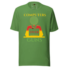 Load image into Gallery viewer, COMPUTERS OVER GUNS t-shirt