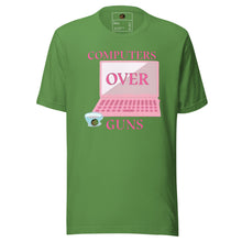 Load image into Gallery viewer, COMPUTERS OVER GUNS t-shirt