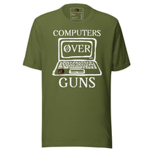 Load image into Gallery viewer, COMPUTERS OVER GUNS t-shirt