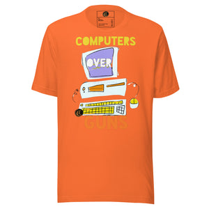 COMPUTERS OVER GUNSt-shirt