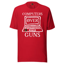 Load image into Gallery viewer, COMPUTERS OVER GUNS t-shirt