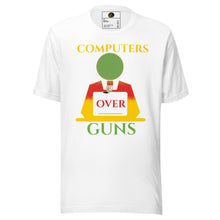 Load image into Gallery viewer, COMPUTERS OVER GUNS t-shirt