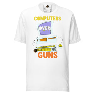 COMPUTERS OVER GUNSt-shirt