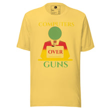 Load image into Gallery viewer, COMPUTERS OVER GUNS t-shirt