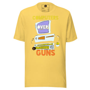 COMPUTERS OVER GUNSt-shirt