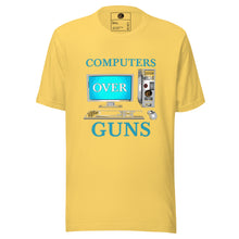 Load image into Gallery viewer, COMPUTERS OVER GUNS t-shirt