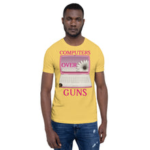 Load image into Gallery viewer, COMPUTERS OVER GUNS t-shirt