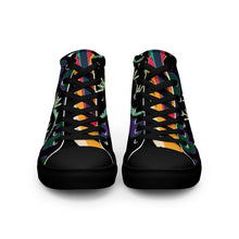 Load image into Gallery viewer, FRIEDDAY COLLECTION Women’s high top canvas shoes