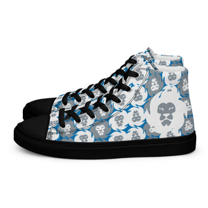 ROYALTY SPORT DETROIT LIONS Women’s high top canvas shoes