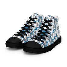 Load image into Gallery viewer, ROYALTY SPORT DETROIT LIONS Women’s high top canvas shoes