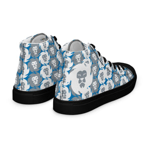 ROYALTY SPORT DETROIT LIONS Women’s high top canvas shoes