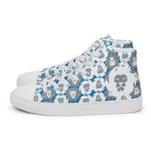 Load image into Gallery viewer, ROYALTY SPORT DETROIT LIONS Women’s high top canvas shoes