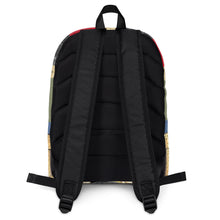 Load image into Gallery viewer, RED, BLUE, BLACK, GREEN, GATOR PRINT, LOGO BACKPACK DESIGNER BAGS