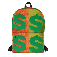 Load image into Gallery viewer, $ ORANGE BACKPACK DESIGNER BAGS