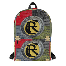 Load image into Gallery viewer, RED, BLUE, BLACK, GREEN, GATOR PRINT, LOGO BACKPACK DESIGNER BAGS