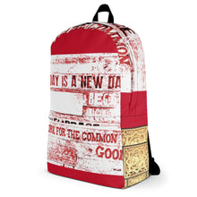 Load image into Gallery viewer, RED SPOKEN WORD, BACKPACK DESIGNER BAGS