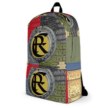 Load image into Gallery viewer, RED, BLUE, BLACK, GREEN, GATOR PRINT, LOGO BACKPACK DESIGNER BAGS