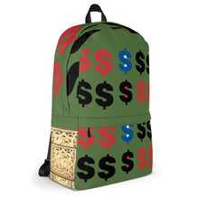Load image into Gallery viewer, $ FERN GREEN, BACKPACK DESIGNER BAGS
